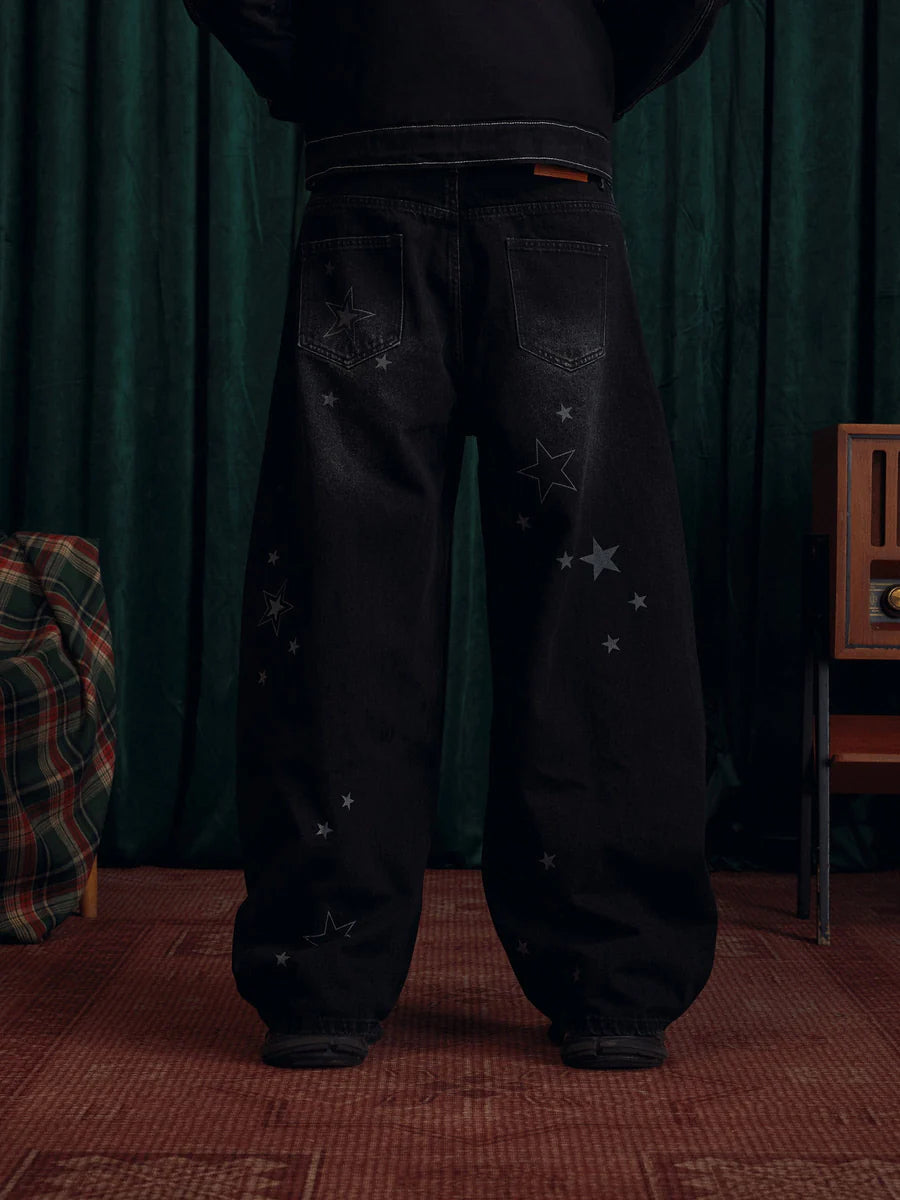 Baggy Barrel Star Jeans