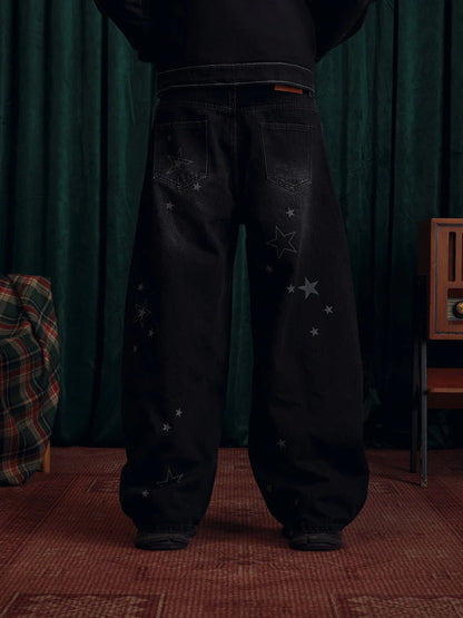 Baggy Barrel Star Jeans