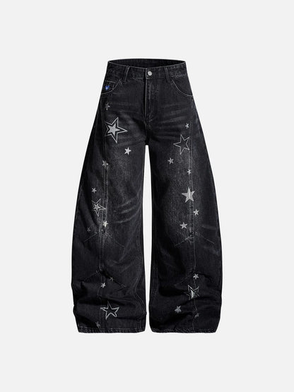 Baggy Barrel Star Jeans