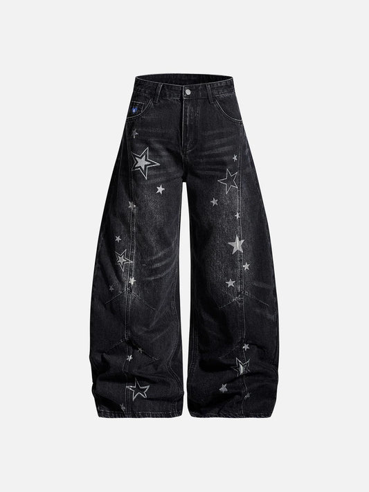 Baggy Barrel Star Jeans