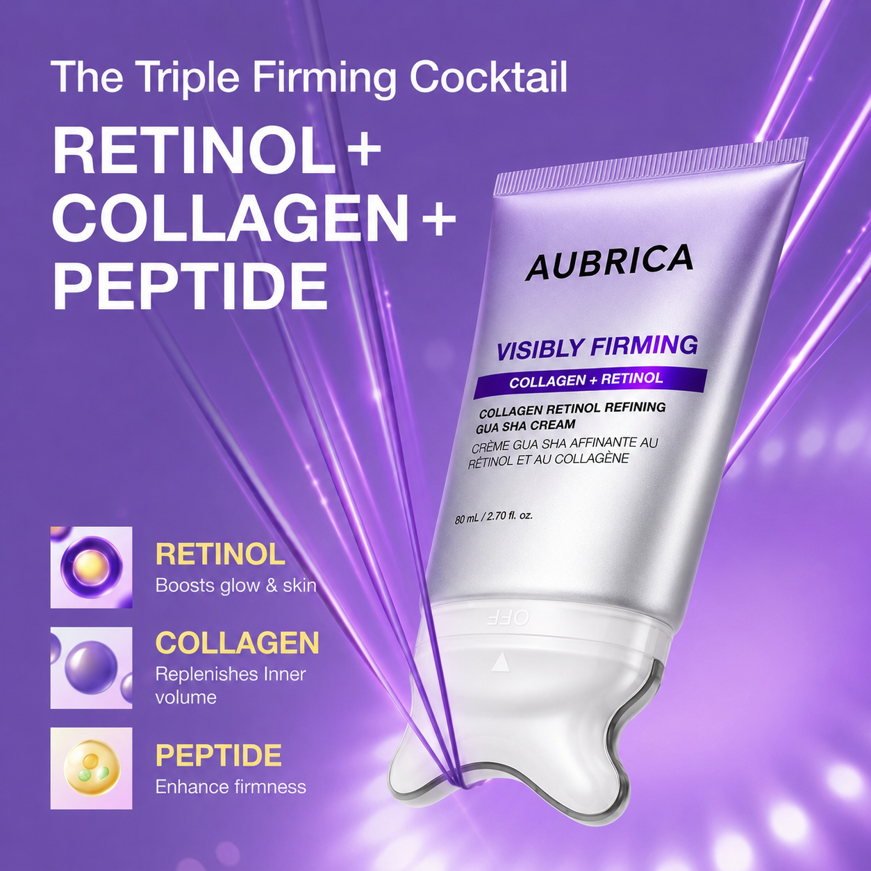Collagen + Retinol Gua Sha Cream